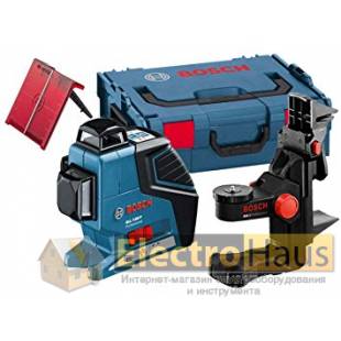 Лазерный нивелир Bosch GLL 3-80 C AA+BT 150 L-Boxx ready